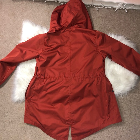 Red and Cheetah Windbreaker Spring Jacket - Picture 2 of 3